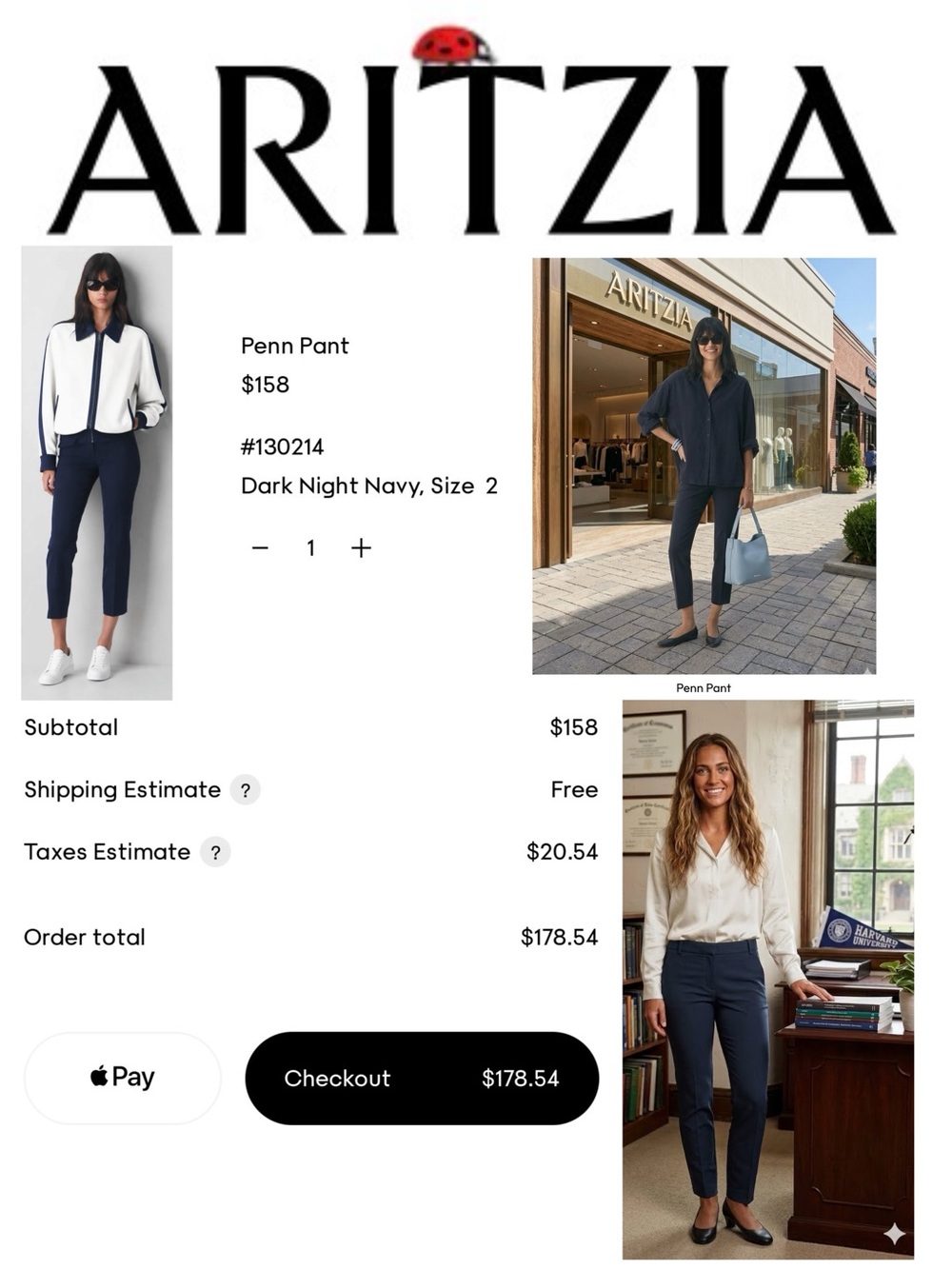 NWT Aritzia Pants $178